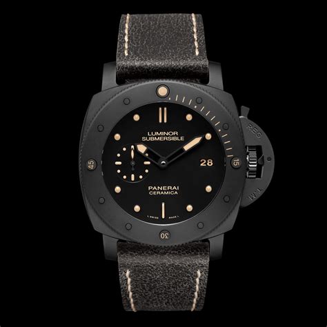 panerai submersible ceramic|panerai submersible models.